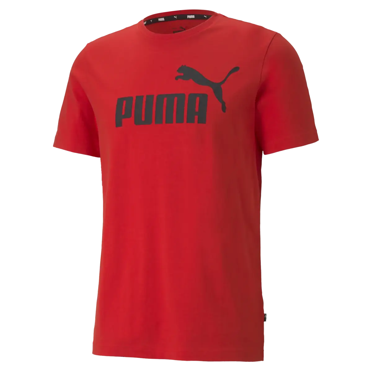 Puma ESS Logo Tee Kırmızı Erkek T-Shirt & Polo
