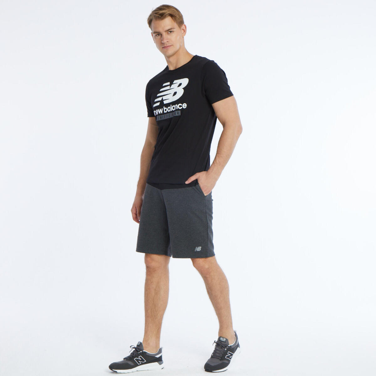 New Balance MNS1962 Erkek Antrasit Şort