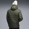 PUMA ESS Hooded Padded Jacket Erkek Yeşil Mont