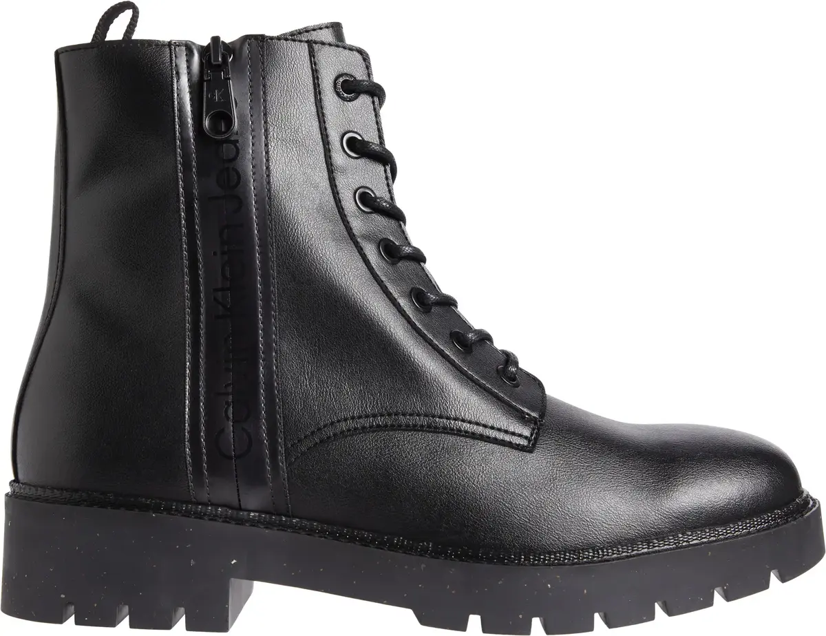 Calvin Klein COMBAT MID LACEUP BO Erkek Siyah Bot