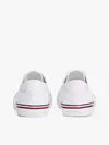 Tommy Hilfiger CORE CORPORATE VULC, YBS Beyaz Erkek Spor Ayakkabı & Sneaker