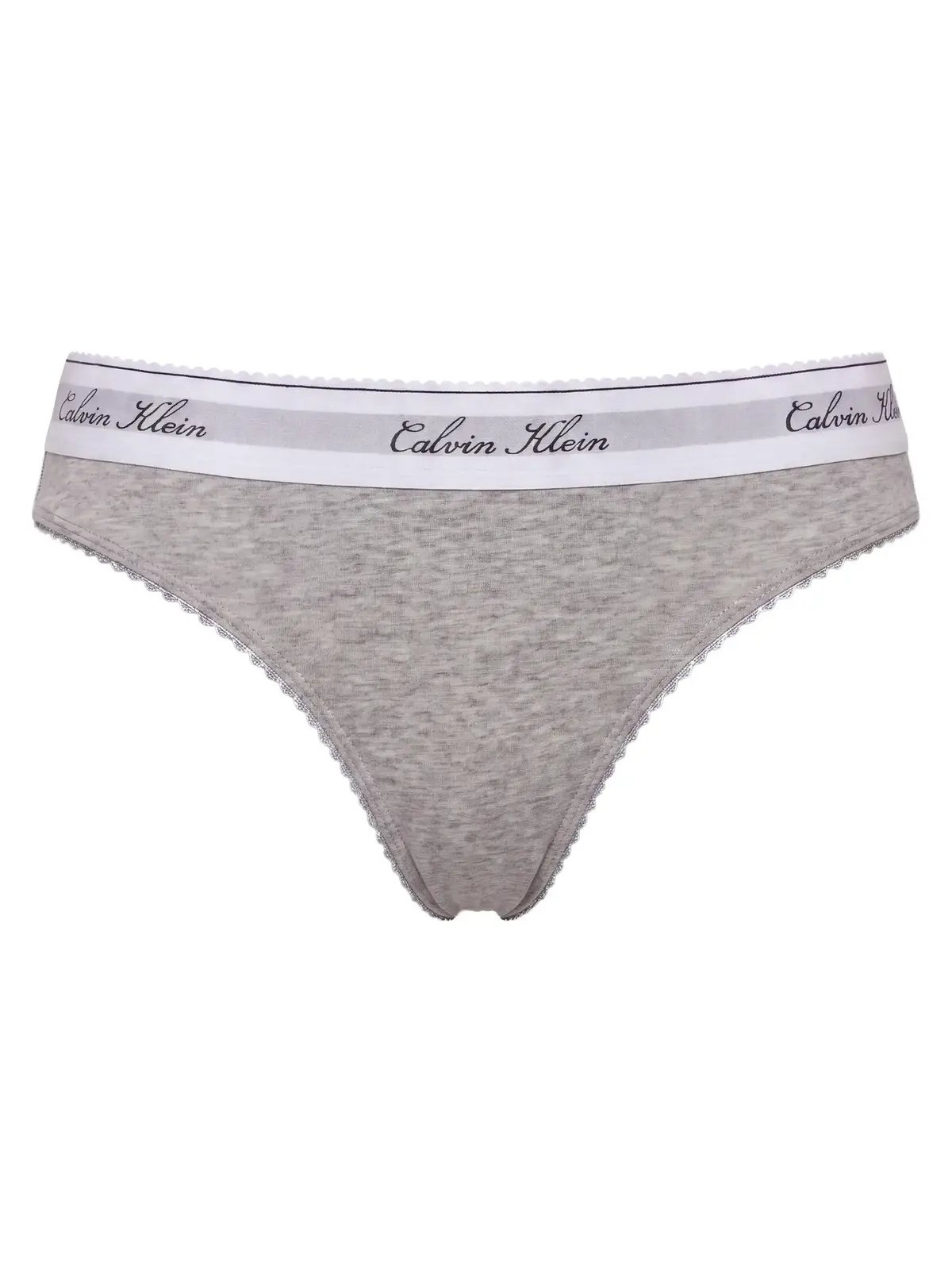 Calvin Klein THONG, P7A Gri Kadın Tanga