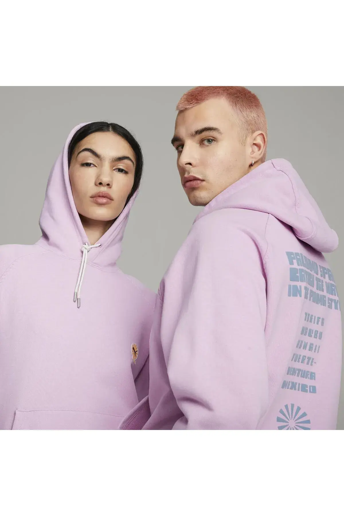 Puma PUMA x PALOMO Hoodie Pembe Erkek Hoodie