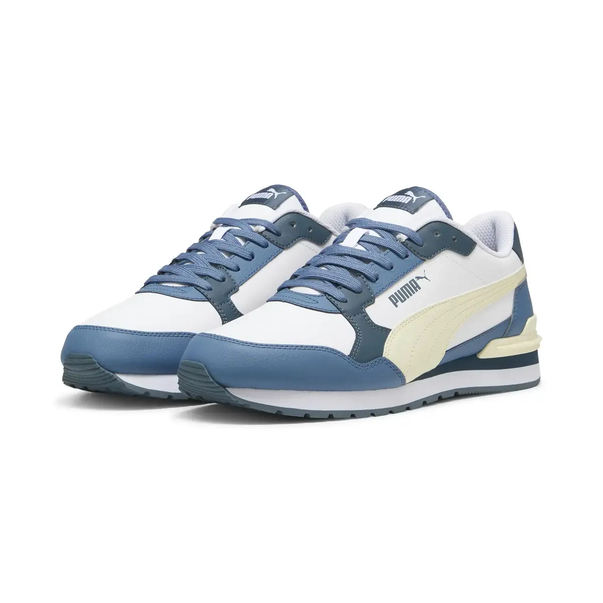 Puma ST Runner v4 L Beyaz Erkek Günlük Spor Ayakkabı
