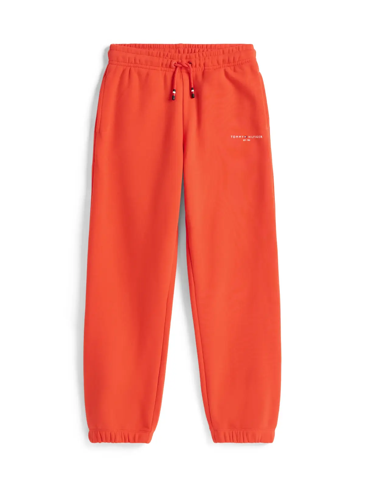 Tommy Hilfiger Brushed Fleece Regular Joggers Turuncu Unisex Çocuk Eşofman Altı