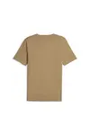 Puma ESS ELEVATED Embroidered Tee Bej Erkek T-Shirt