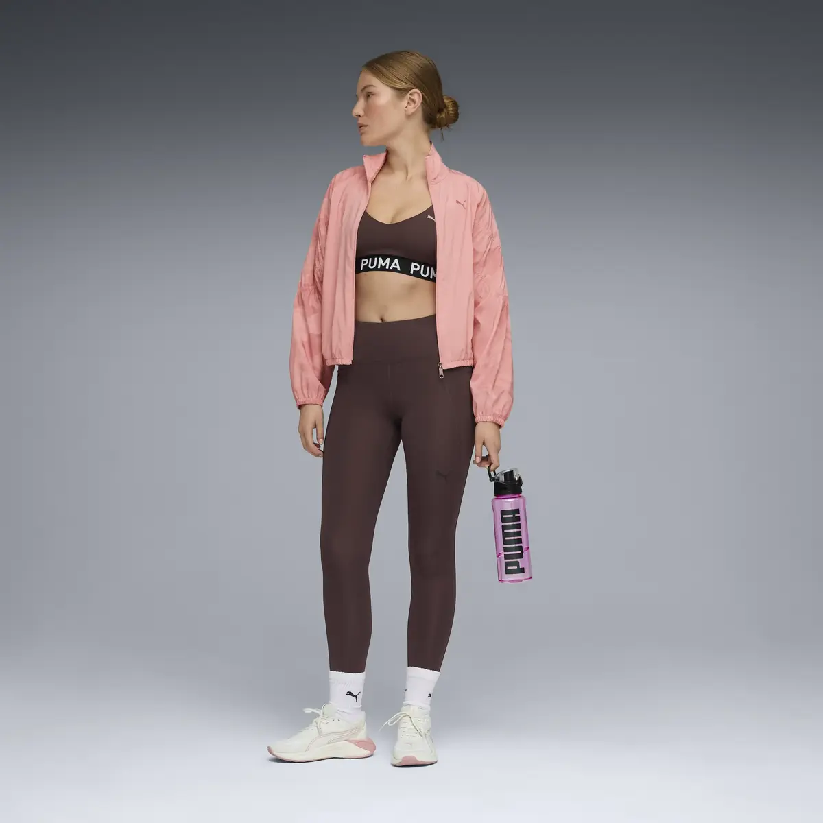 PUMA W TAD ESSENTIAL TIGHT - HW 7/8 Chocolate Kahverengi Kadın Tayt