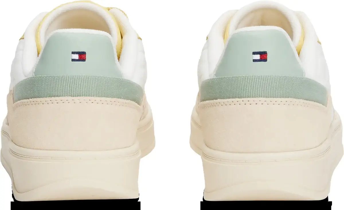 Tommy Hilfiger TH HERITAGE SNEAKER, ACJ Krem Kadın Spor Ayakkabı & Sneaker