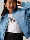Calvin Klein LOGO TAPE FLARE PUNT Siyah Kız Çocuk Etek