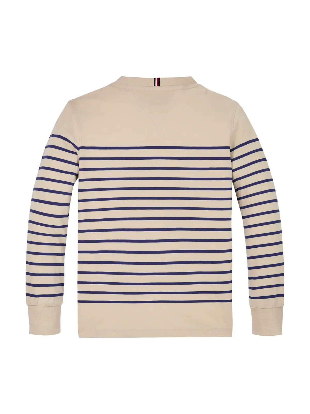 U C-NECK STRIPE LS T, 0A4