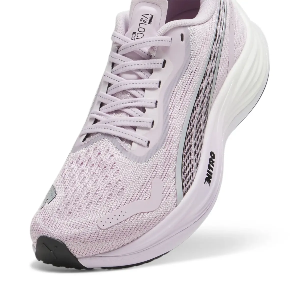 Puma Velocity Nitro 3 Radiant Run Wns Lila Kadın Yürüyüş ve Koşu Ayakkabısı