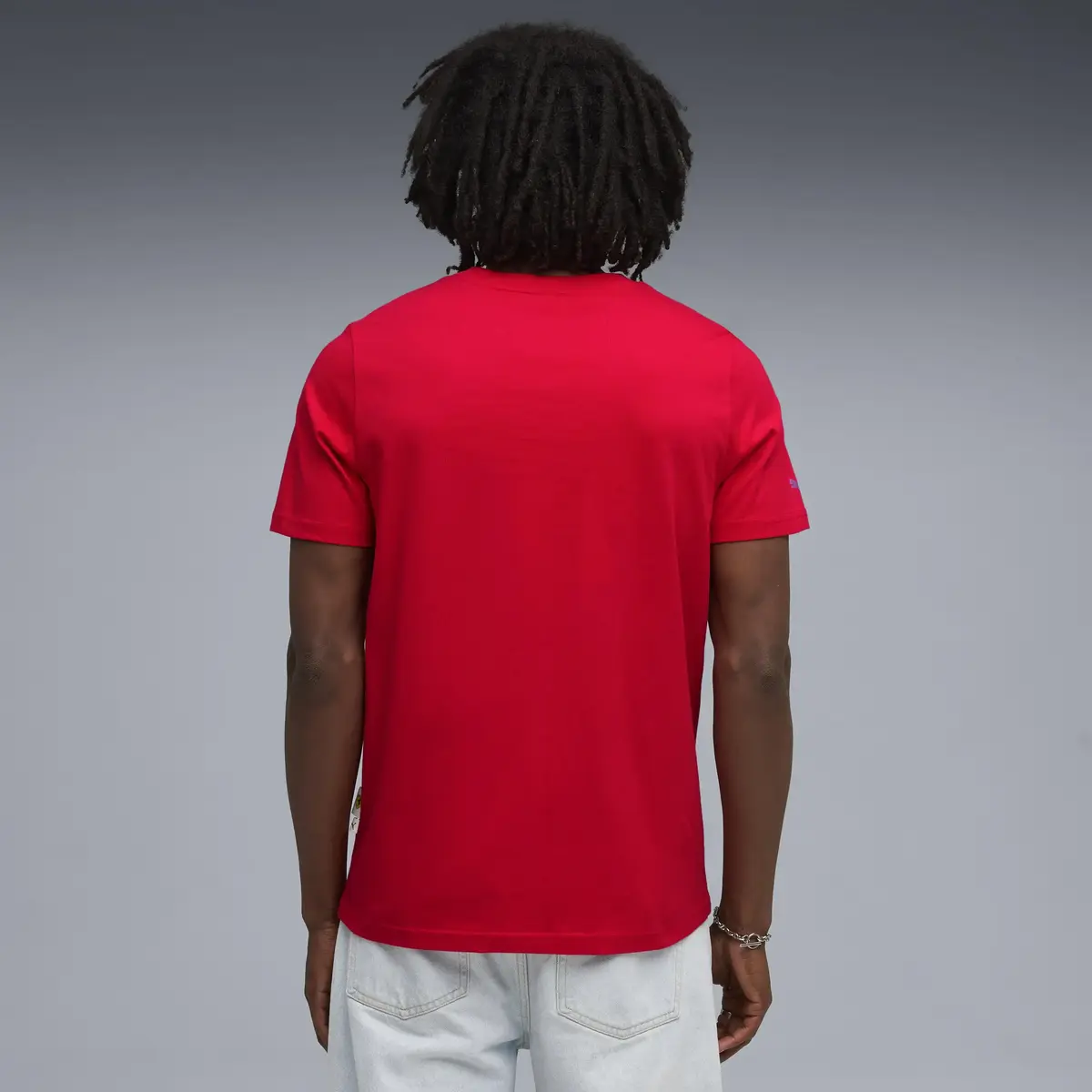Puma Ferrari Tonal Shield Tee Kırmızı Erkek T-Shirt