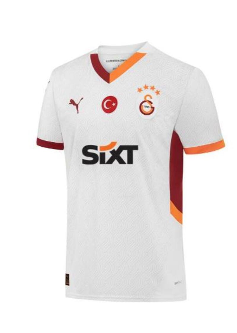 Puma GSK Away Jersey wo S Galatasaray 2024/25 Beyaz Erkek Deplasman Forması