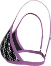 Calvin Klein TRIANGLE FIXED-RP Kadın Siyah Bikini Üstü