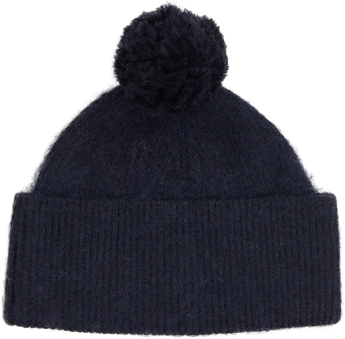 Tommy Hilfiger TH EVENING POMPOM BE Kadın Siyah Bere