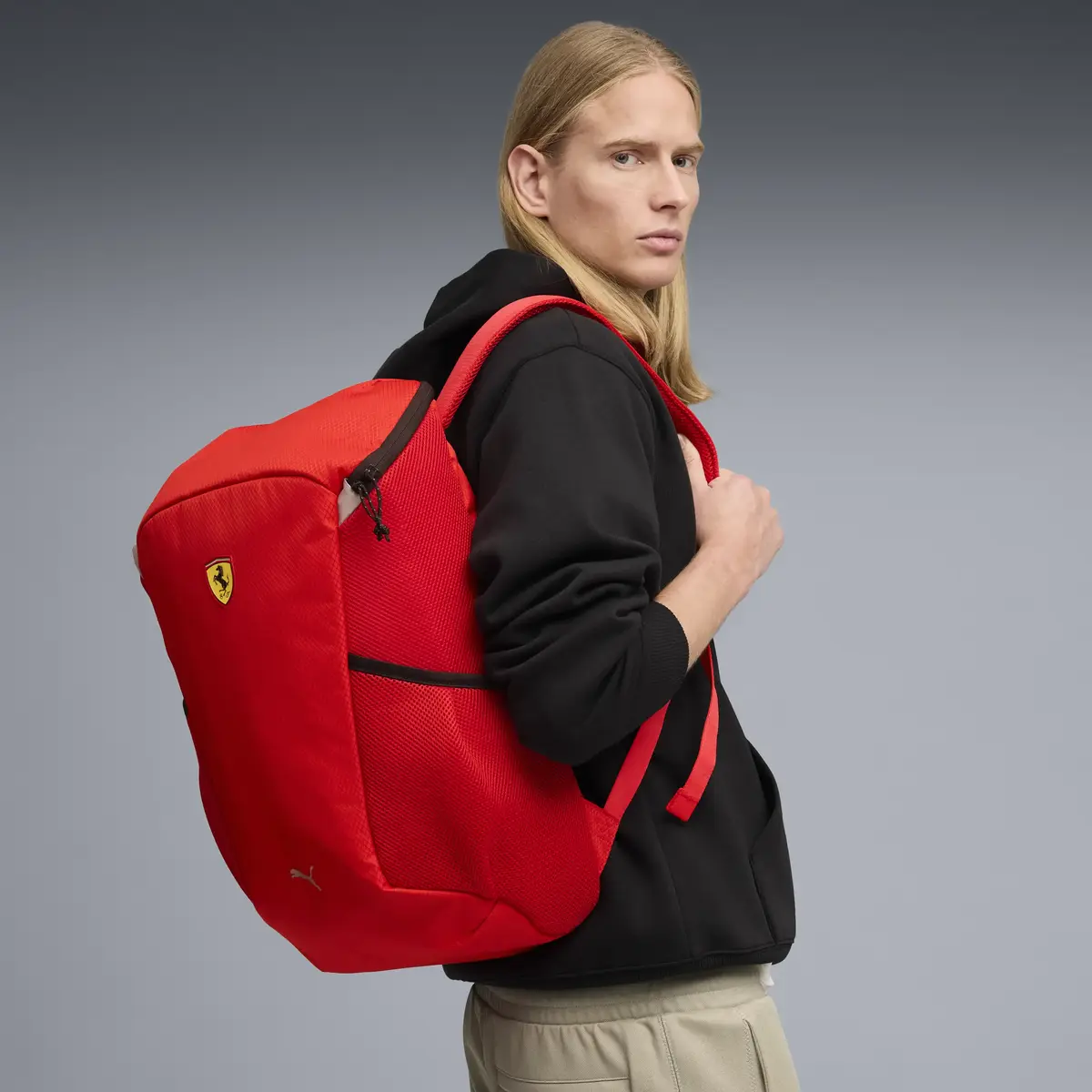 Puma FERRARI Large Backpack Kırmızı Sırt Çantası