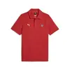 Puma Ferrari Style Jacquard Polo Kırmızı Erkek Polo T-Shirt