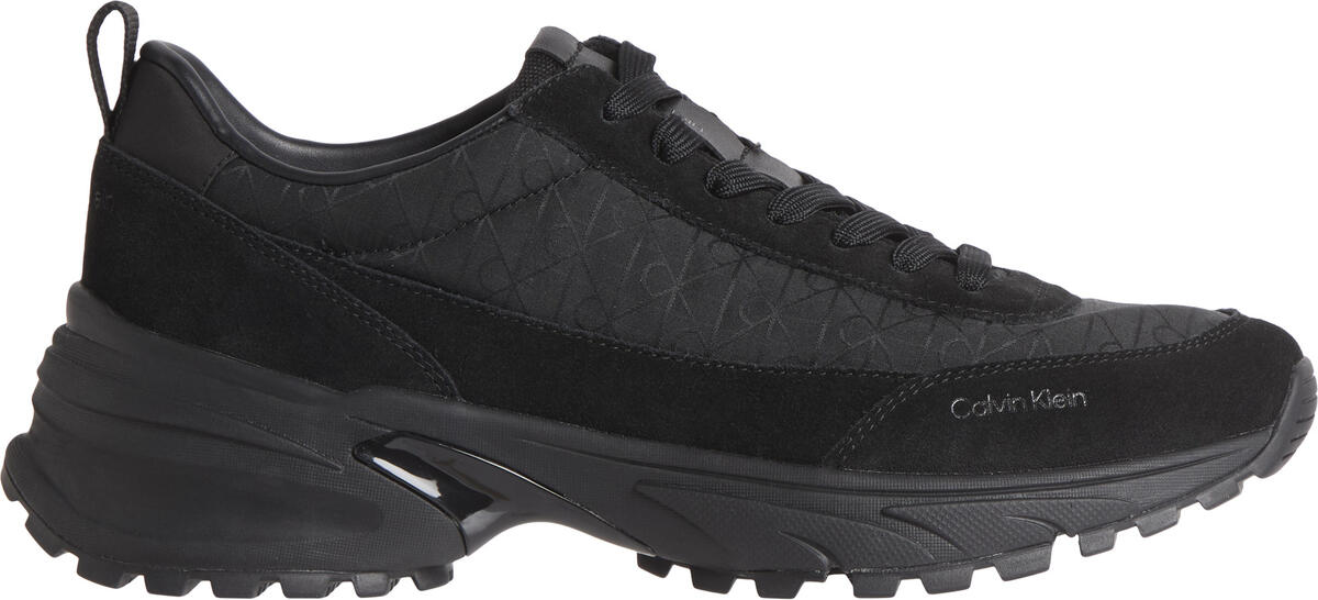 Calvin Klein HIKE RUNNER CASUAL NY-SU AOP Siyah Erkek Günlük Spor Ayakkabı