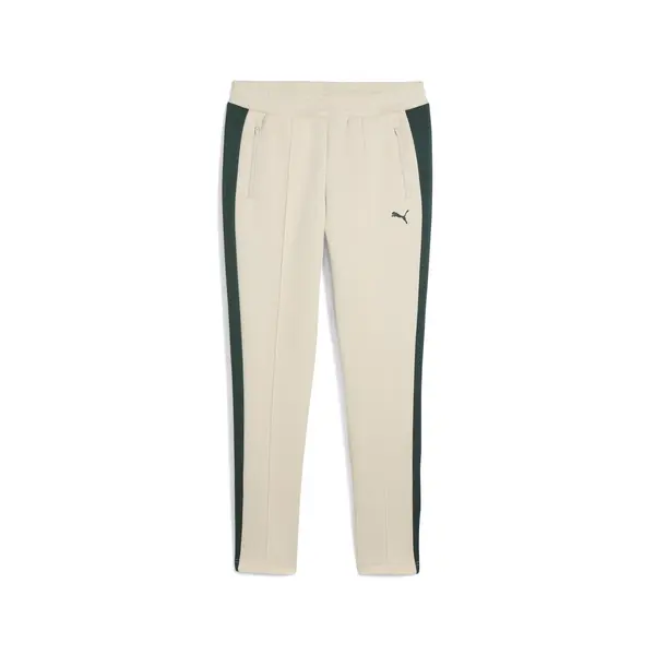 Puma T7 ALWAYS ON Slim TrackPants Krem Kadın Eşofman Altı