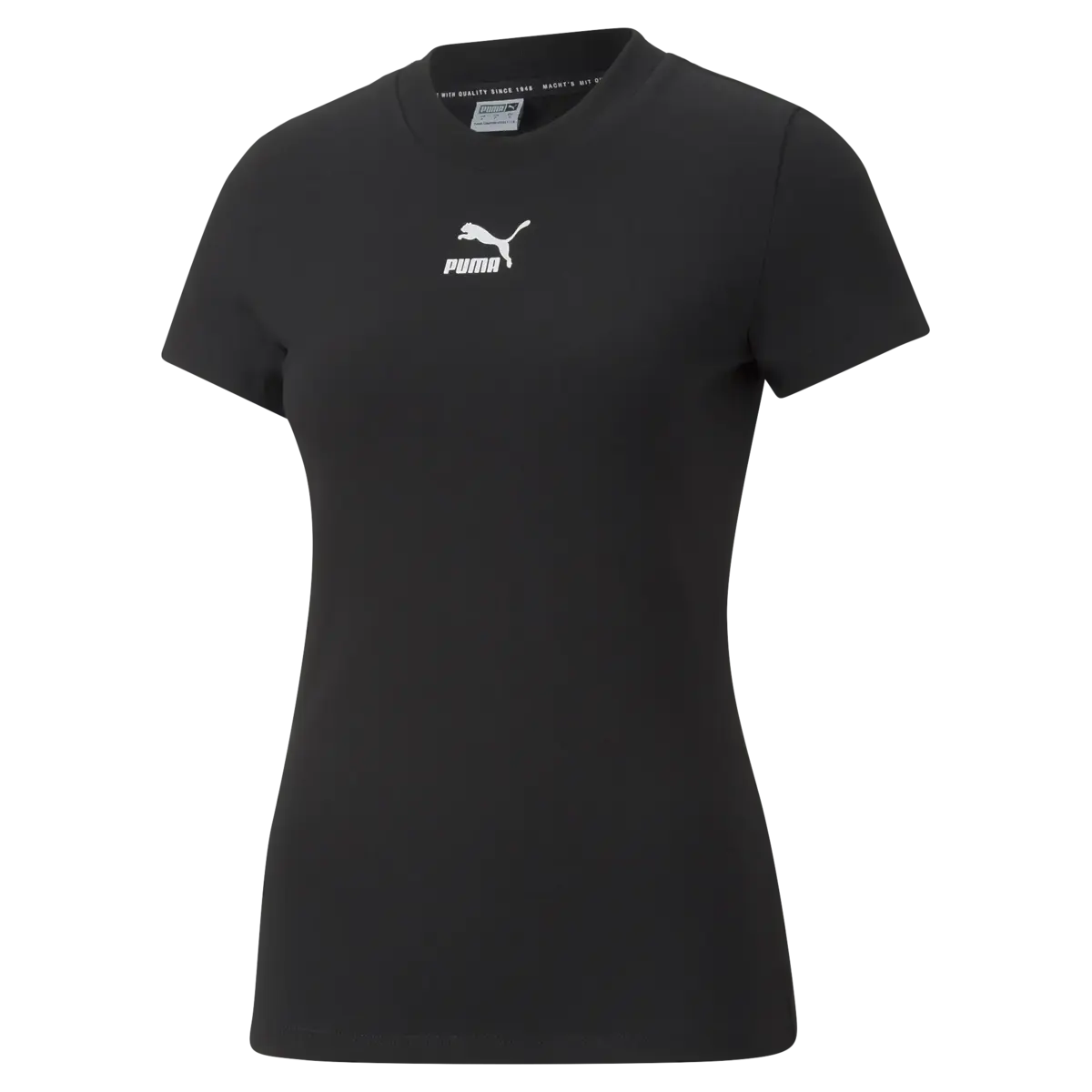 Puma Classics Slim Tee Siyah Kadın T-Shirt