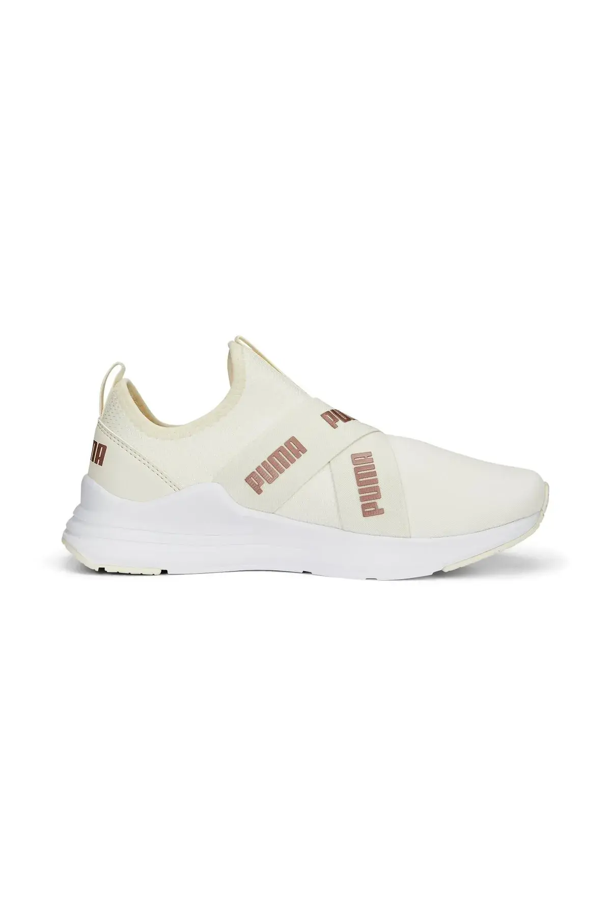 Puma Wired Run Slipon Wns Space Pristine Kadın Yürüyüş Ayakkabısı