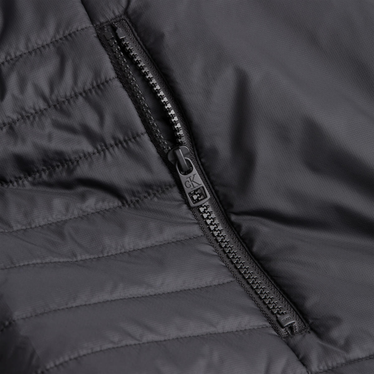 Calvin Klein MOTO JACKET Erkek Siyah Şişme Mont