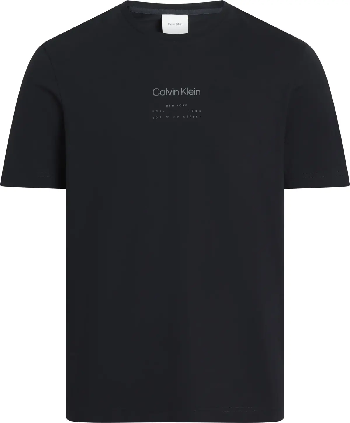 Calvin Klein RAISED EDITORIAL LOG, BEH Siyah Erkek T-Shirt & Polo