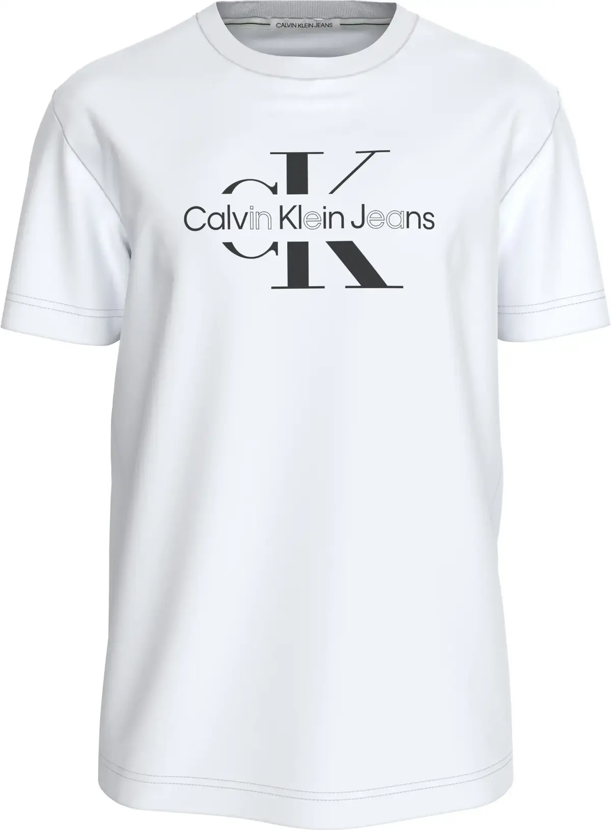 Calvin Klein Beyaz Erkek T-Shirt & Polo