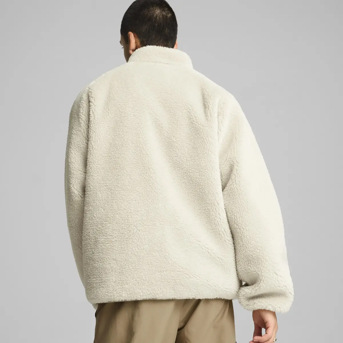 Puma Reversible Sherpa Jacket Kırık Beyaz Erkek Şişme Mont