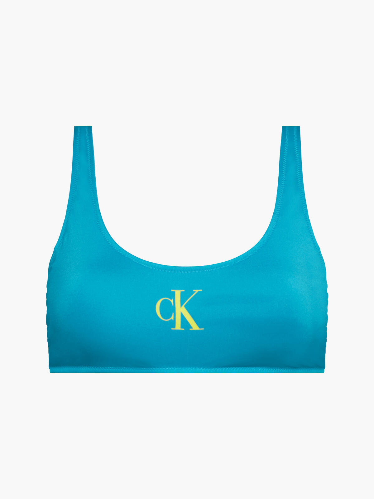 Calvin Klein BRALETTE-RP Kadın Mavi Bikini Üstü
