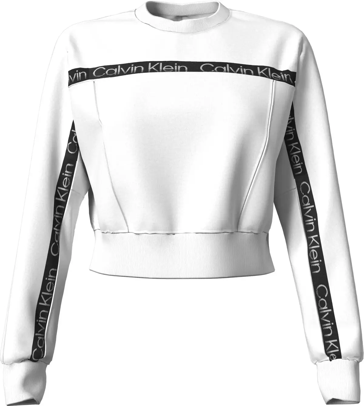 Calvin Klein PW - Pullover Kadın Beyaz Sweatshirt