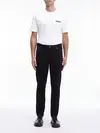 Calvin Klein TAPERED RINSE BLACK Erkek Antrasit Kot Pantolon