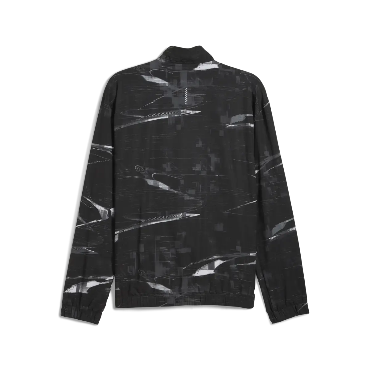 Puma M RUN VELOCITY AOP JACKET Siyah Erkek Fermuarlı Üst