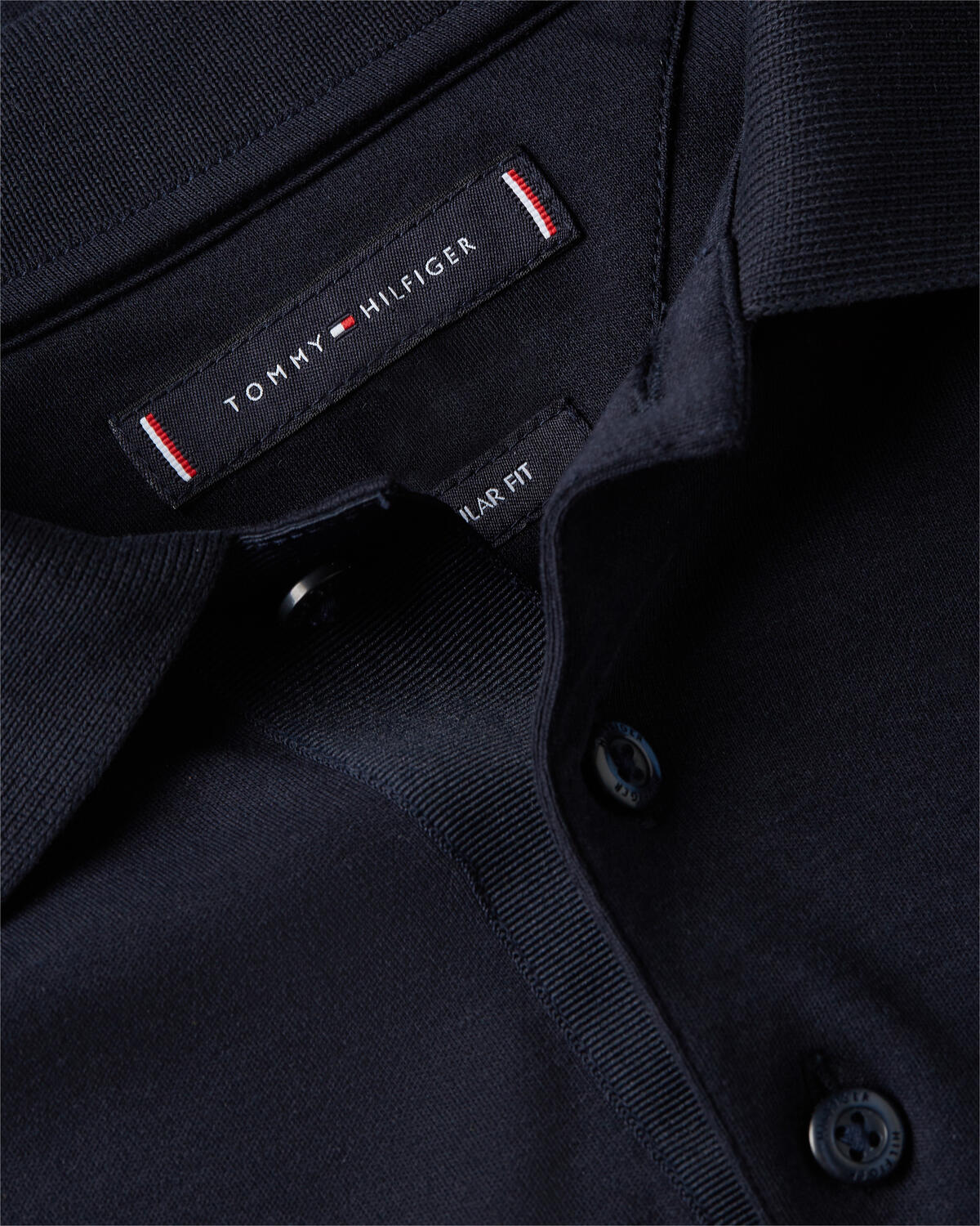 Tommy Hilfiger INTERLOCK SLEEVE TAP Erkek Antrasit Polo T-Shirt