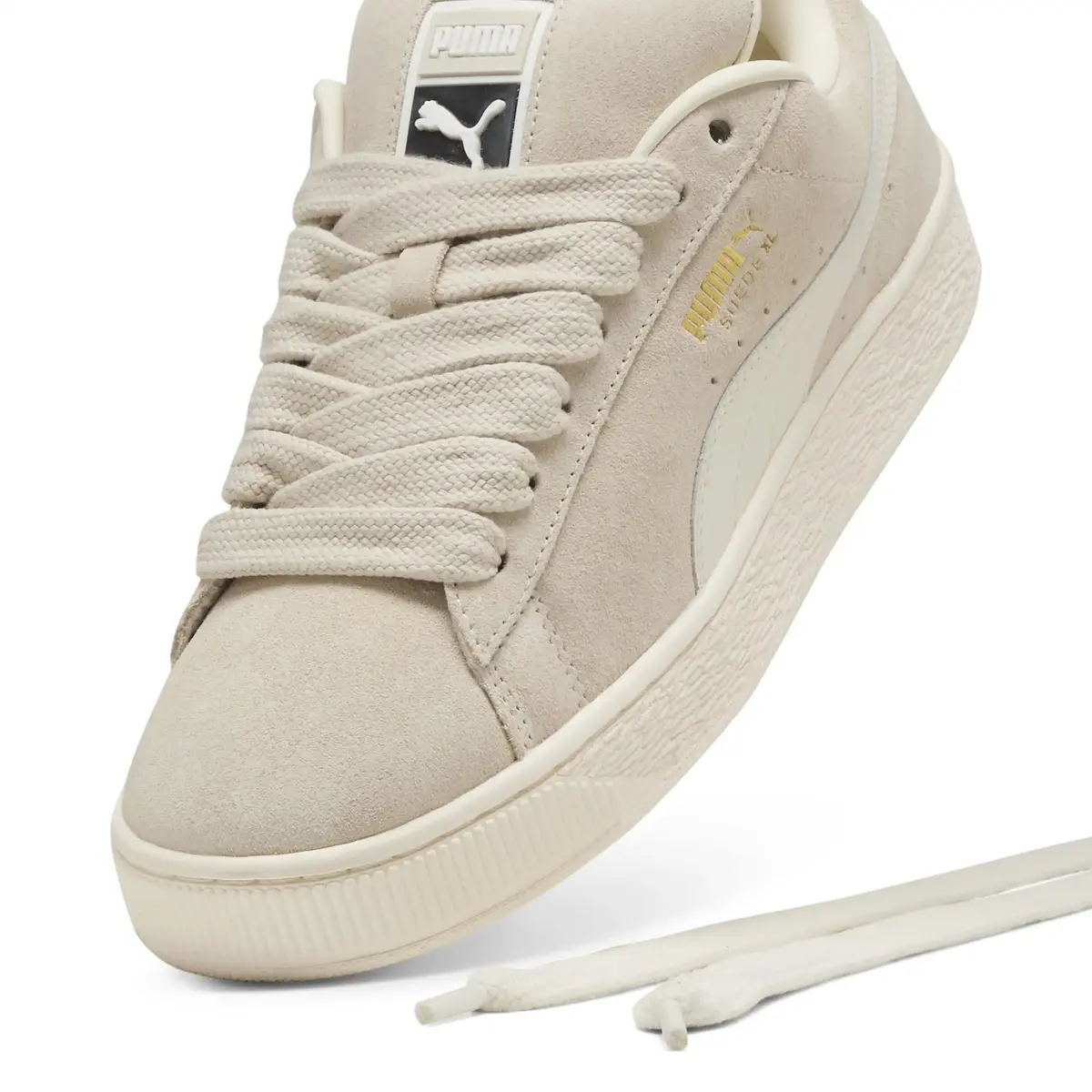Puma Suede XL Krem Unisex Günlük Spor Ayakkabı