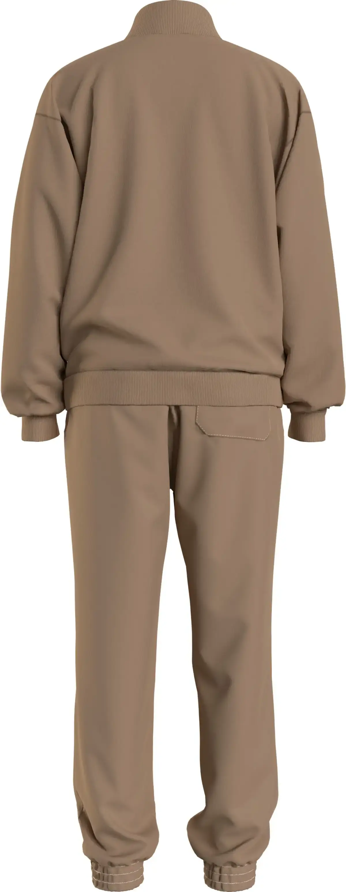 Calvin Klein CKJ STACK LOGO HOODE Erkek Kahverengi Hoodie