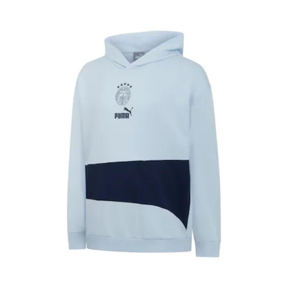 Puma FSK ftblCulture+ Hoodie Mavi Erkek Sweatshirt