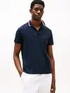Tommy Hilfiger RWB COLLAR REG POLO, DW5 Siyah Erkek T-Shirt & Polo