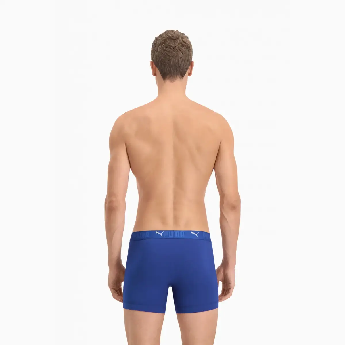 PUMA PUMA SPORT COTTON BOXER 2P Mavi 2'li Erkek Boxer
