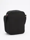 Tommy Hilfiger TH NYLON MINI REPORT Erkek Siyah Omuz Çanta