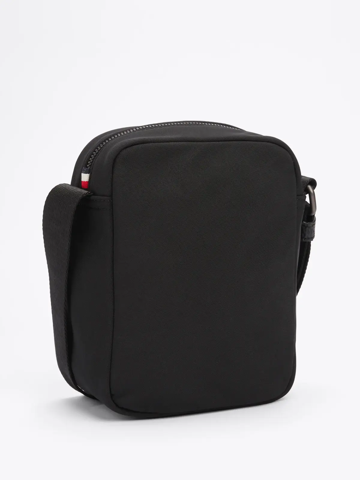 Tommy Hilfiger TH NYLON MINI REPORT Erkek Siyah Omuz Çanta