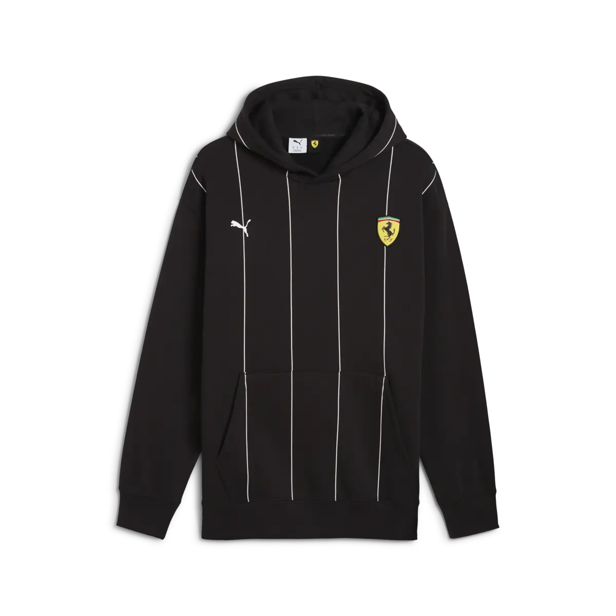 Puma Ferrari Race Premium Hoodie Siyah Erkek Sweatshirt
