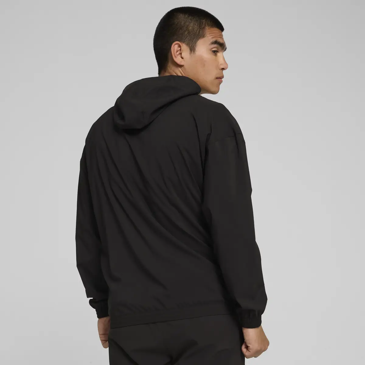 Puma Puma Fit Woven FZ Jacket Siyah Erkek Ceket