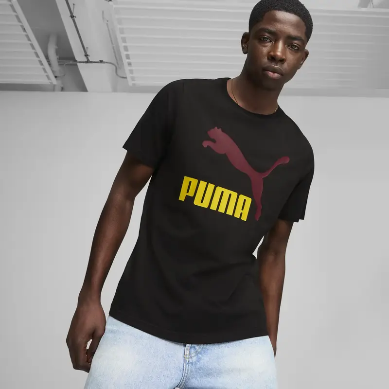 Puma Classics Logo Tee (s) Siyah Erkek T-Shirt