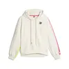 Puma Lemlem Oversızed Fleece Hoodie Ghost Pep Beyaz Kadın Hoodie