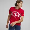 Puma Ferrari Race Ton Shield Tee Kırmızı Erkek T-Shirt