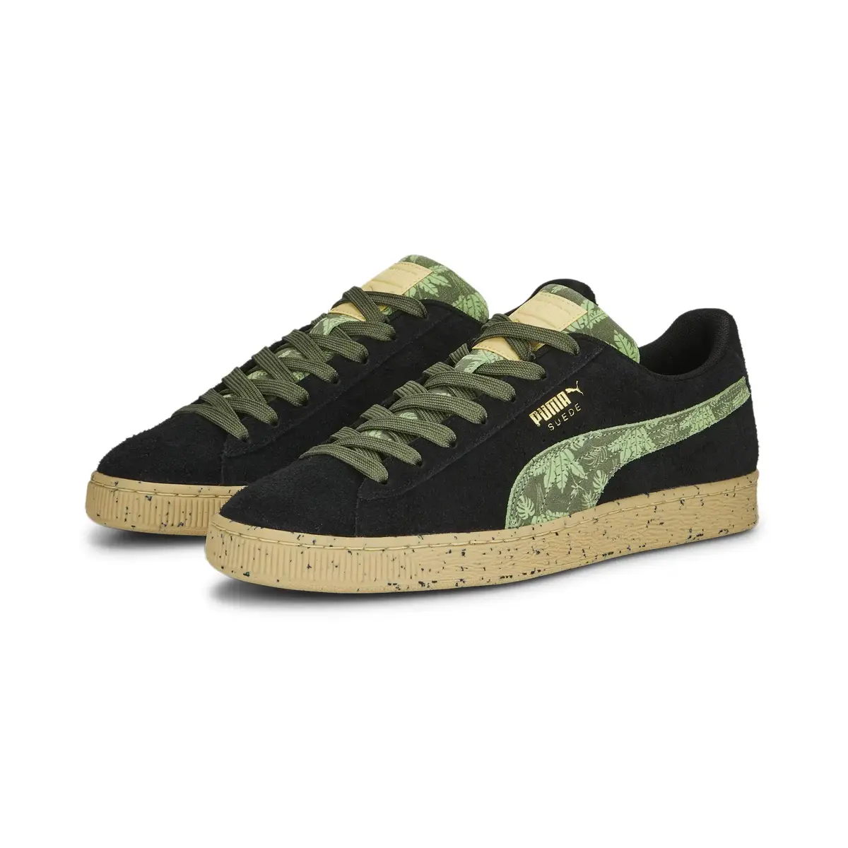 Puma Suede Gentle Jungle Siyah Erkek Günlük Spor Ayakkabı