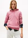 Tommy Hilfiger TJW REG LINEAR HOODI, THC Pembe Kadın Hoodie