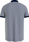 Tommy Hilfiger OXFORD LOGO COLLAR R Erkek Gri Polo T-Shirt