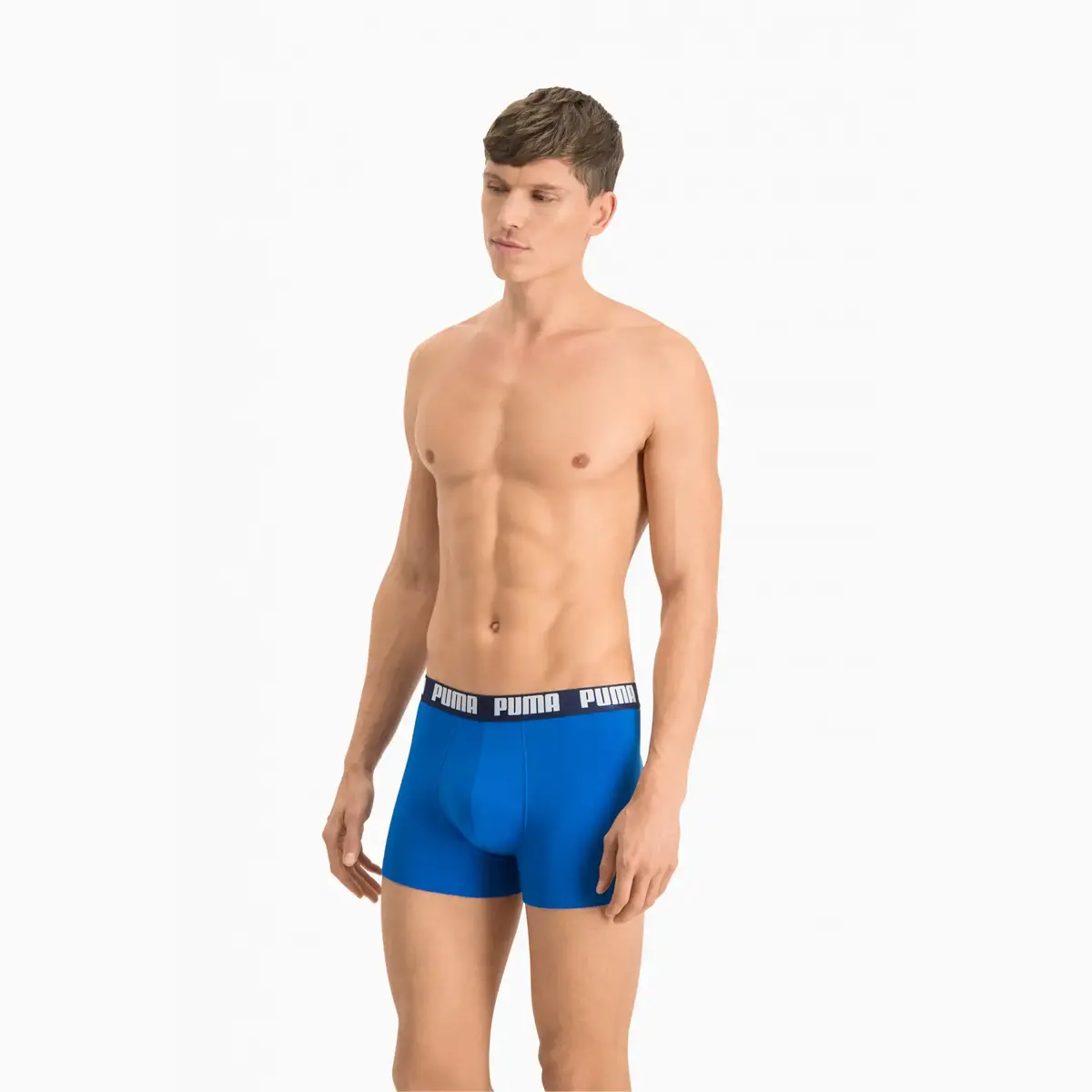 Puma Puma Basic Boxer 2P Mavi Erkek 2'li Boxer